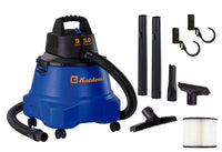 Koblenz 00-5756-2 aspiradora 34 L Aspiradora de tambor Secar Sin bolsa, Filtrado, Negro, Azul