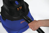 Koblenz 00-5756-2 aspiradora 34 L Aspiradora de tambor Secar Sin bolsa, Filtrado, Negro, Azul