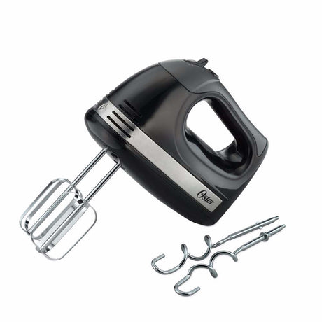 Oster FPSTHM2600-013 batidora Batidora de mano 300 W Negro, Mezcla, Palanca, 205 mm