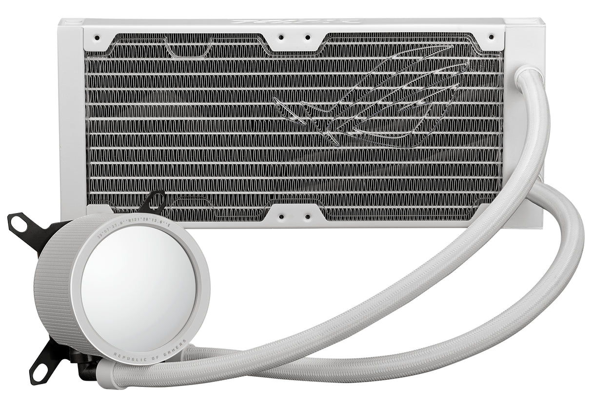 ASUS ROG Ryuo III 240 ARGB White Edition sistemas de refrigeración para ordenadores Procesador Kit de refrigeración líquida 12 mm 2200 RPM