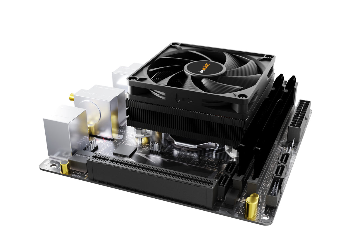 be quiet! Pure Rock LP sistemas de refrigeración para ordenadores Placa base Refrigerador de aire 9,2 mm 2500 RPM