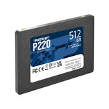 Patriot Memory P220 512GB 2.5" Serial ATA III, P220S512G25 | Unidades internas de estado sólido