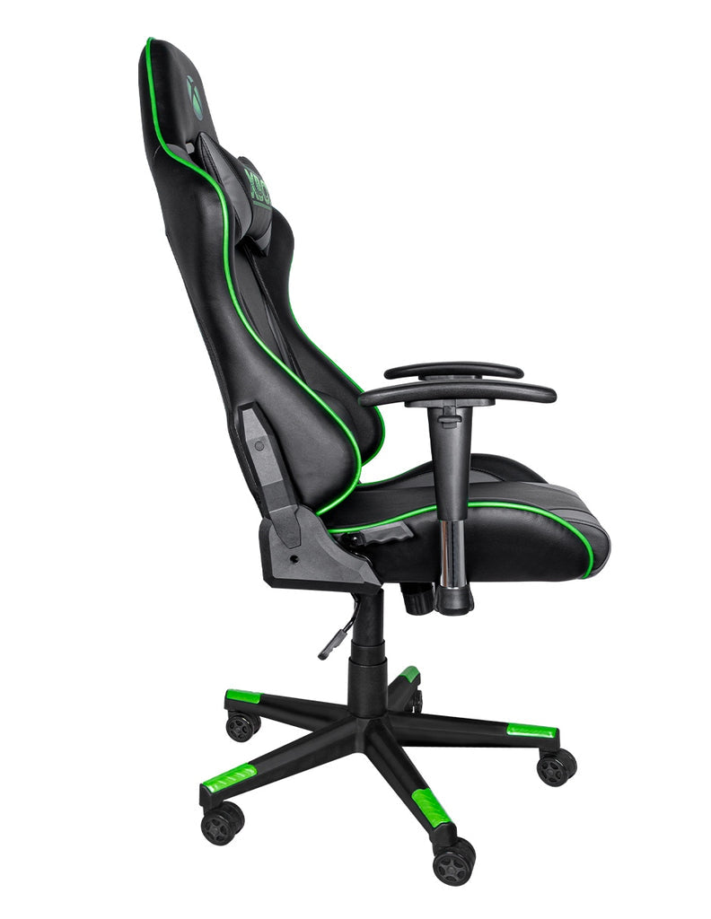 TechZone NS-GMSX6 alfombrilla para ratón Negro, Monocromático, Rojo/Verde/Azul, Base antiderrapante
