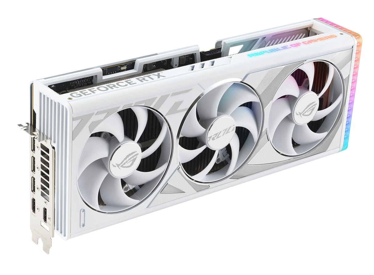 ASUS ROG-STRIX-RTX4090-O24G-WHITE tarjetas gráficas Si 16384 NVIDIA GeForce RTX 4090