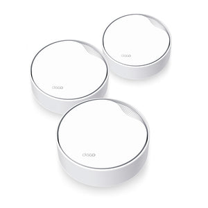 TP-Link DECO X50-PoE(3-PACK) sistemas wi-fi mesh (wi-fi en malla) Sistema de malla Blanco Interno 600 m²