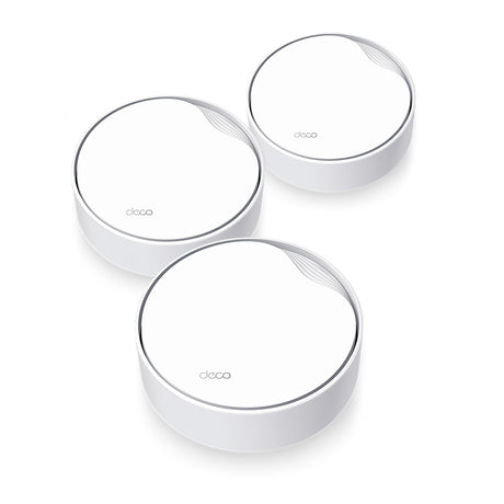 TP-Link DECO X50-PoE(3-PACK) sistemas wi-fi mesh (wi-fi en malla) Sistema de malla Blanco Interno 600 m²