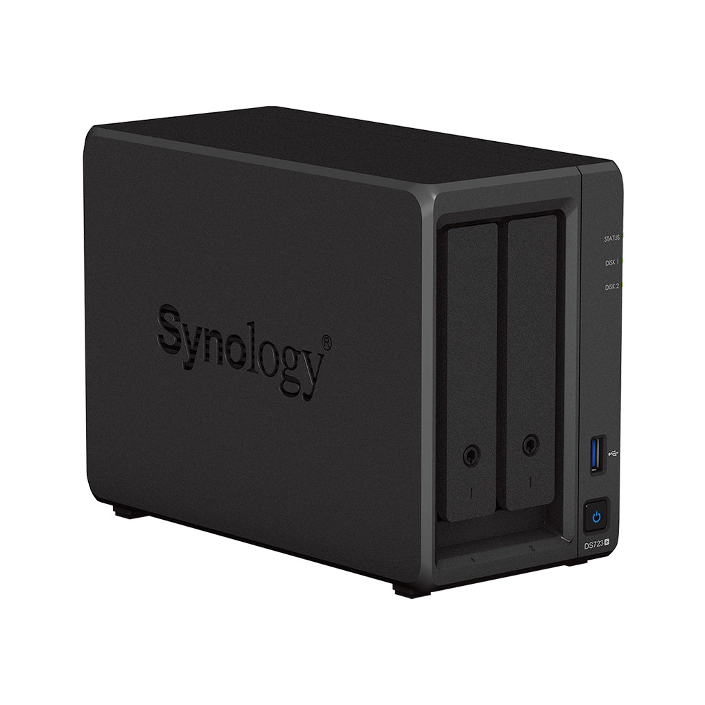 Synology DiskStation DS723+ servidor NAS o de almacenamiento Tower Ryzen Embedded R1600 2 GB DDR4 DiskStation Manager Ne