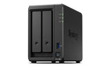 Synology DiskStation DS723+ servidor NAS o de almacenamiento Tower Ryzen Embedded R1600 2 GB DDR4 DiskStation Manager Ne