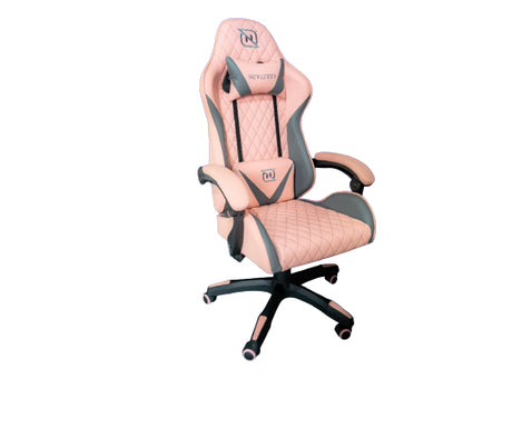 Necnon NSG-01 Silla para videojuegos de PC Asiento acolchado Rosa, Gris