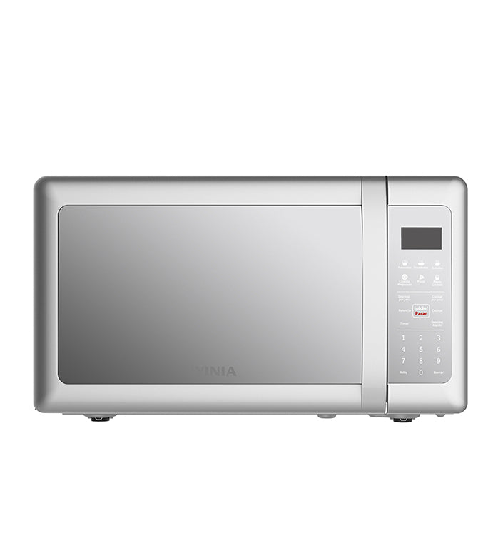 WINIA KOS-63MHS microondas Plata Solo microondas Mostrador, Pantalla incorporada, LED, Botones