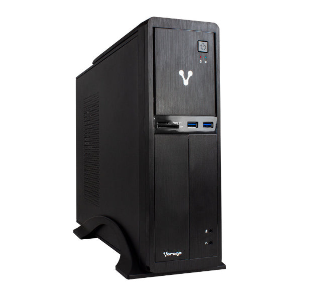 Vorago Kit SlimBay 4 Intel® Core™ i3 i3-10105 8 GB DDR4-SDRAM 120 GB SSD Windows 10 Home Escritorio PC Negro, 3.7 GHz