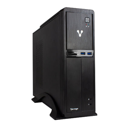 Vorago Kit SlimBay 4 Intel® Core™ i3 i3-10105 8 GB DDR4-SDRAM 120 GB SSD Windows 10 Home Escritorio PC Negro, 3.7 GHz