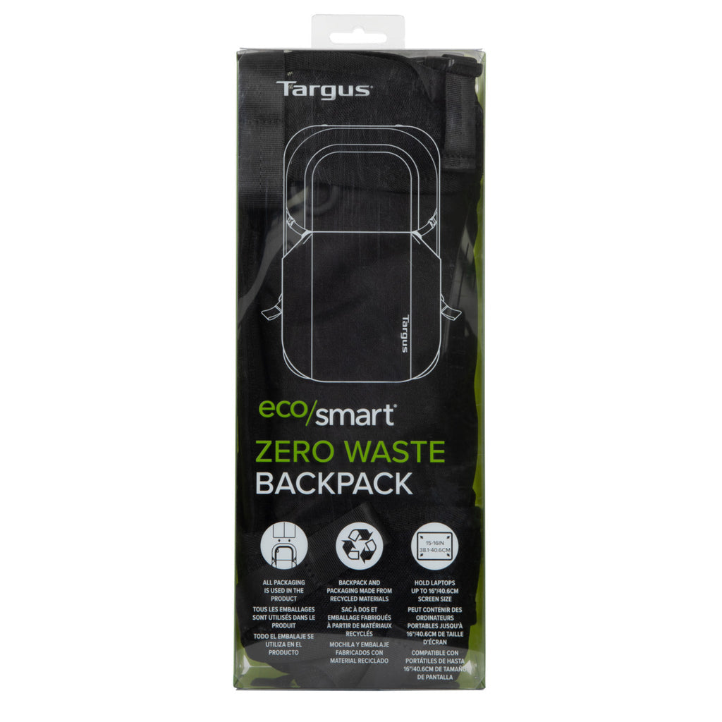 Targus Zero Waste mochilas Mochila informal Negro Urban Monocromo