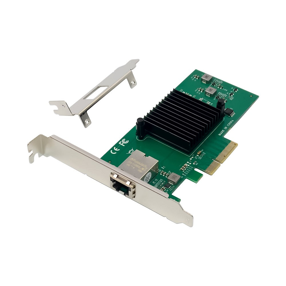 X-Media XM-NA6810 tarjeta de red Interno Ethernet 10000 Mbit/s, Alámbrico, PCI Express, Verde