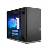 Yeyian YCM-ATXAW-01 gabinete de computadora Mini Tower Negro, Micro ATX, Mini-ITX