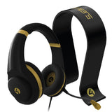 4Gamers XP-GOLDR-BLK-4G auricular y casco Auriculares Alámbrico Diadema Juego Negro, Oro