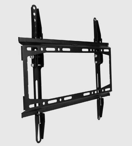 Vorago TM-100 soporte de pantalla de pared para proyección, Fijo, Negro, Acero
