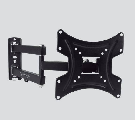 Vorago TM-300 soporte de pantalla de pared para proyección, Fijo, Negro, Acero