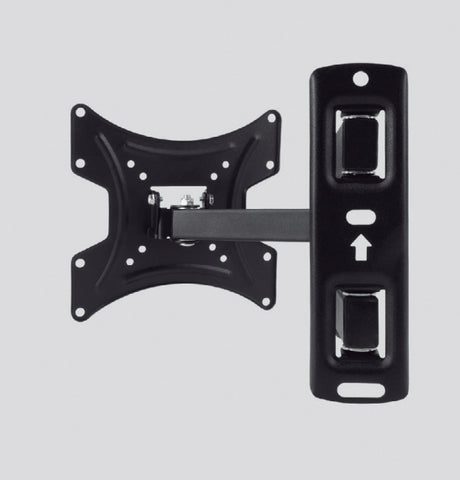 Vorago TM-300 soporte de pantalla de pared para proyección, Fijo, Negro, Acero