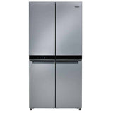 Whirlpool WRQ551SNJZ nevera puerta lado a lado Independiente 674 L Gris