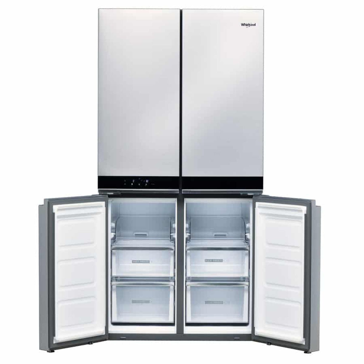 Whirlpool WRQ551SNJZ nevera puerta lado a lado Independiente 674 L Gris