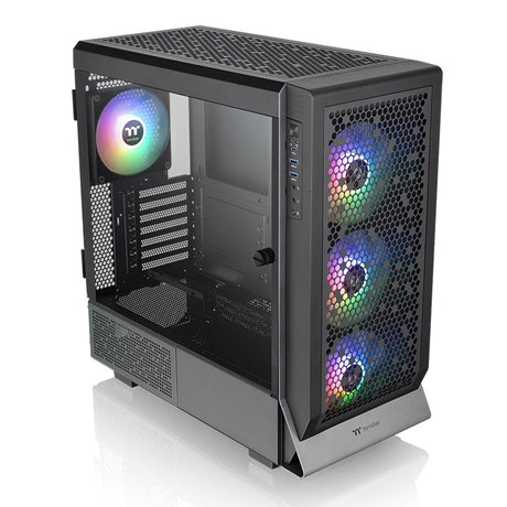 Thermaltake Ceres 500 TG ARGB Midi Tower Negro, ATX, EATX, Micro ATX, CA-1X5-00M1WN-00