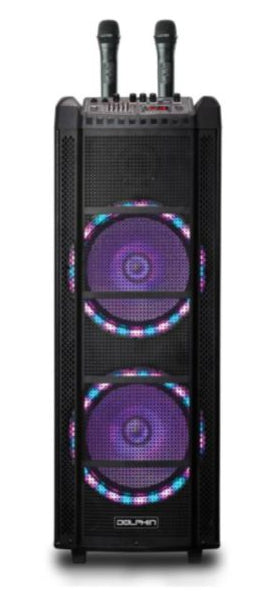 BOCINA DOLPHIN MOD. SP-2130RBT 2X12" BT USB AUX