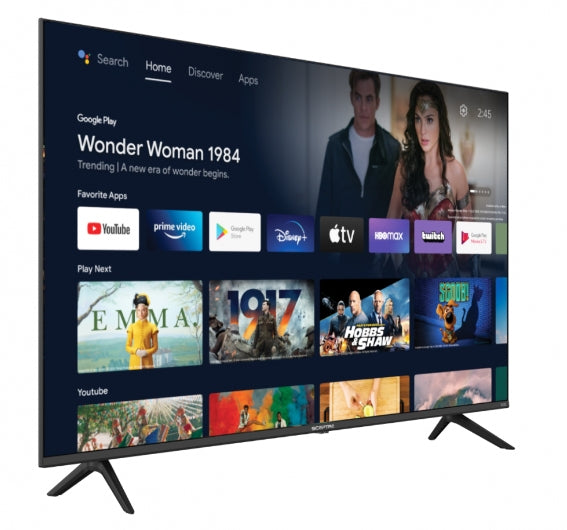 Sceptre A557CV-UMRBX Televisor 139.7 cm (55") 4K Ultra HD Smart TV Wifi Negro 250 cd / m², 3840 x 2160 Pixeles, LED