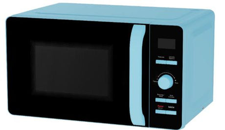 WINIA KOS-61HAZ microondas Negro, Azul Solo microondas Mostrador 19.8 L 700 W, Pantalla incorporada, Botones, Giratorio