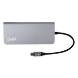 Ghia ADAP-20 base para laptop o replicador de puertos USB Tipo C Gris, HDMI, USB 3.2 Gen 1 (3.1 Gen 1) Type-A, 100 g