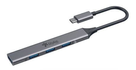 Stylos HB002 USB Tipo C 480 Mbit/s Plata