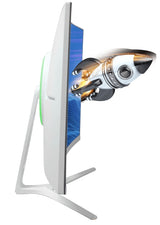 Necnon NMG-27C1 monitor de computadora 68.6 cm (27") 1920 x 1080 Pixeles Full HD LED Blanco