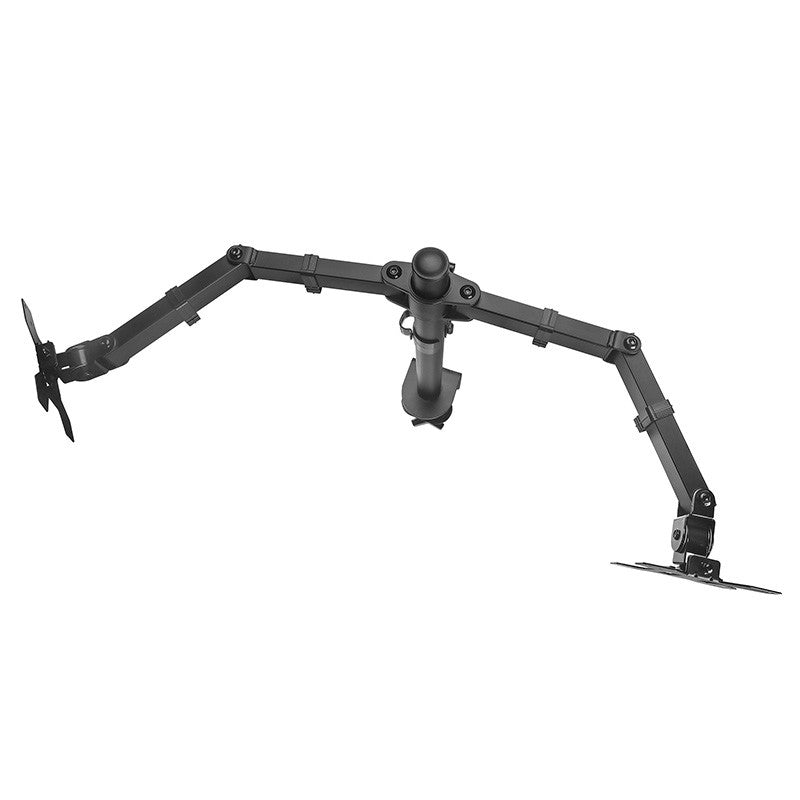 Getttech GWM-DT232-01 soporte para pantalla plana 81.3 cm (32") Escritorio Negro, Abrazadera/Perno, 100 x 100 mm