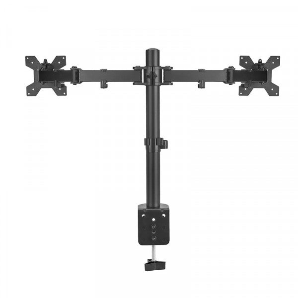 Getttech GWM-DT232-01 soporte para pantalla plana 81.3 cm (32") Escritorio Negro, Abrazadera/Perno, 100 x 100 mm