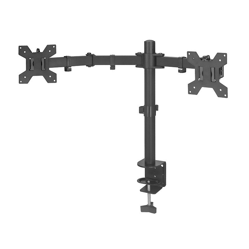 Getttech GWM-DT232-01 soporte para pantalla plana 81.3 cm (32") Escritorio Negro, Abrazadera/Perno, 100 x 100 mm