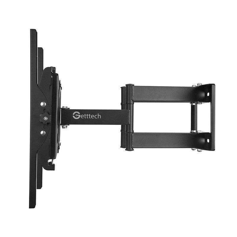 Getttech GWT-WAM70-01 soporte para TV 177.8 cm (70") Negro, 600 x 400 mm, 600 x 400 mm, Acero