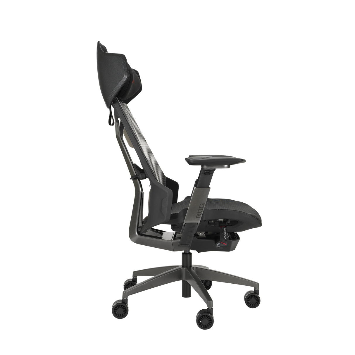 ASUS ROG Destrier Ergo Silla Ergonómica Asiento de malla Respaldo de rejilla Negro Gris