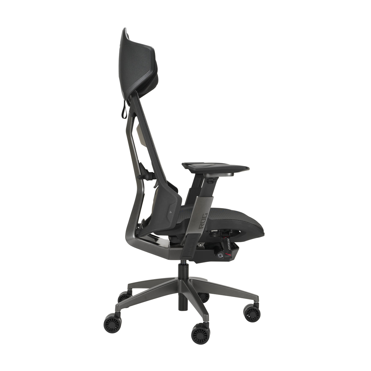 ASUS ROG Destrier Ergo Silla Ergonómica Asiento de malla Respaldo de rejilla Negro Gris