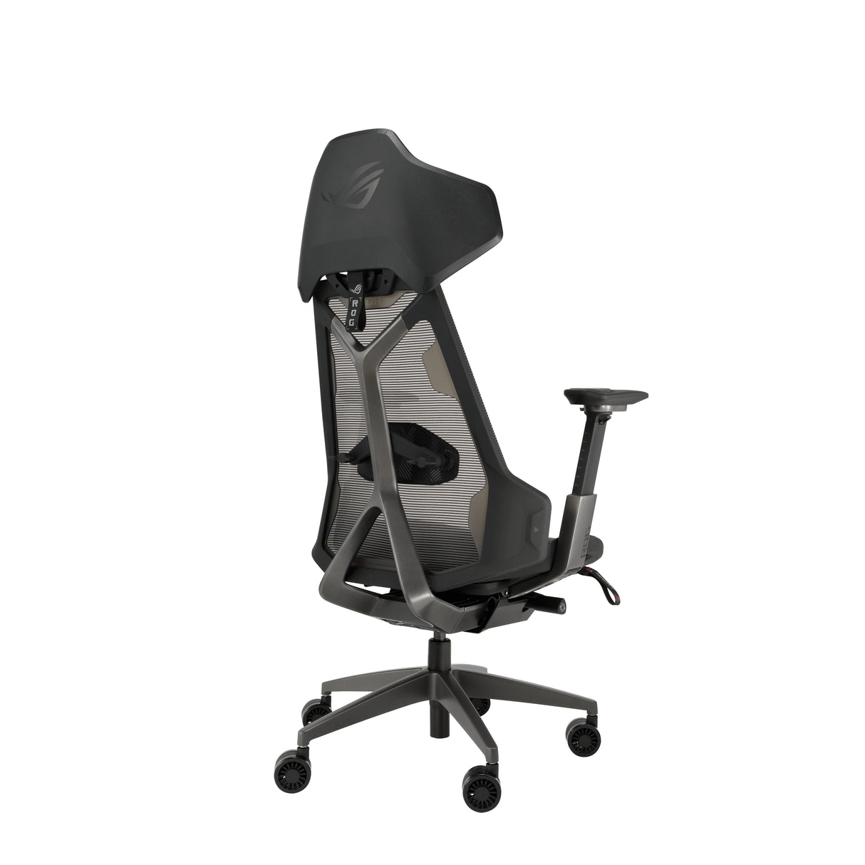ASUS ROG Destrier Ergo Silla Ergonómica Asiento de malla Respaldo de rejilla Negro Gris