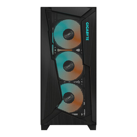 GIGABYTE C301 GLASS carcasas ordenador Vidrio, Plástico, Acero Midi Tower PC Negro