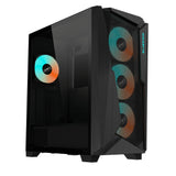 GIGABYTE C301 GLASS carcasas ordenador Vidrio, Plástico, Acero Midi Tower PC Negro