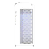 GIGABYTE GIGABYTE C301 GLASS WHITE carcasas ordenador Vidrio, Plástico, Acero Midi Tower PC Blanco