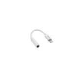 Acteck Shift Plus AL405 cable de audio 0.11 m 3,5mm Lightning Blanco, Hembra, Macho
