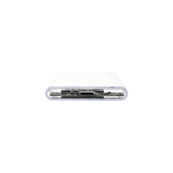 Acteck ARMOR CLEAR HC440 Carcasa para SSD Blanco 2.5", SATA, 5 Gbit/s, Conexión USB