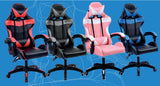 XZEAL SGSI02P silla para videojuegos Silla para videojuegos universal Asiento acolchado Rosa, Blanco