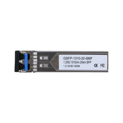 Dahua Technology GSFP-1310-20-SMF módulos de red del transceptor Fibra óptica 1000 Mbit/s SFP Si