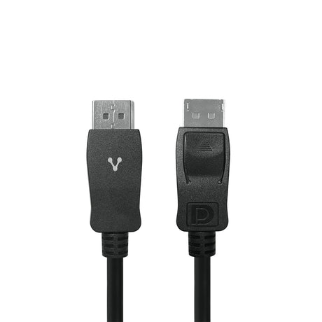 Vorago CAB-309 cable DisplayPort 2 m Negro, Macho, Macho, 3840 x 2160 Pixeles