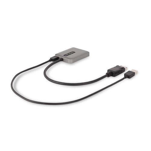 StarTech.com Hub MST de 2 Puertos DisplayPort 1.4 - Divisor Splitter DP para 2 Monitores - Adaptador DisplayPort a 2x Di