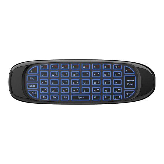 Steren RM-355 mando a distancia RF inalámbrico Receptor de televisión Botones, Recargable, Negro