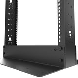 Nexxt Solutions - Rack marco abierto - 2 postes - instalable en el suelo - RAL 9005, negro barniz - 45U - 19"